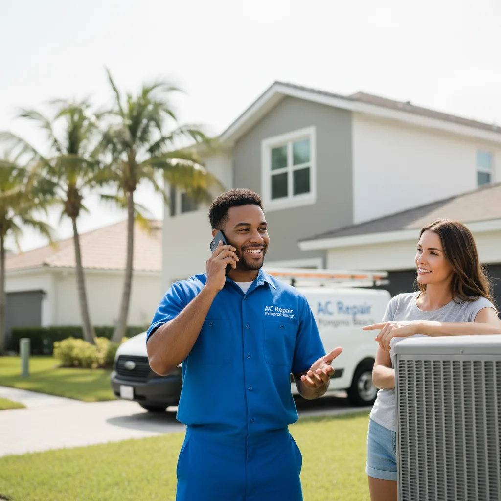 AC Repair Pompano Beach customer support in Sterrett